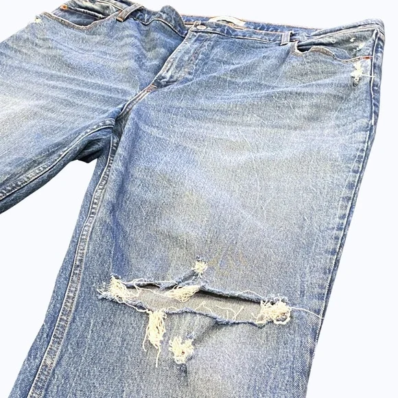 Abercrombie&Fitch, Size 35R/20W, The 90's Straight Ultra High Rise jeans - Picture 3 of 8